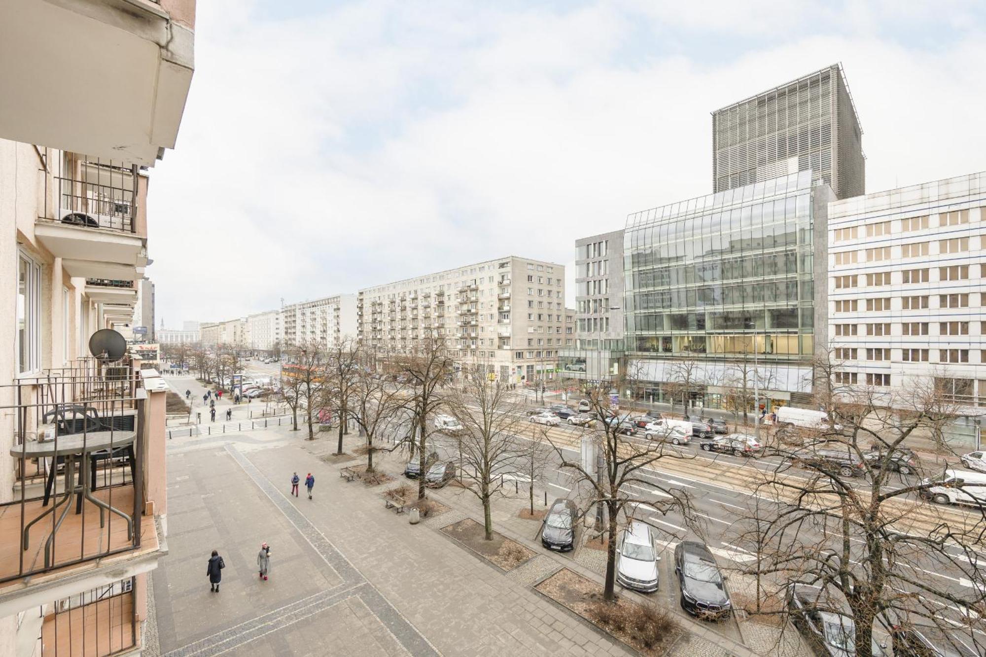 Marszalkowska Stylish Apartment With Balcony Warsaw Center By Noclegi Renters エクステリア 写真