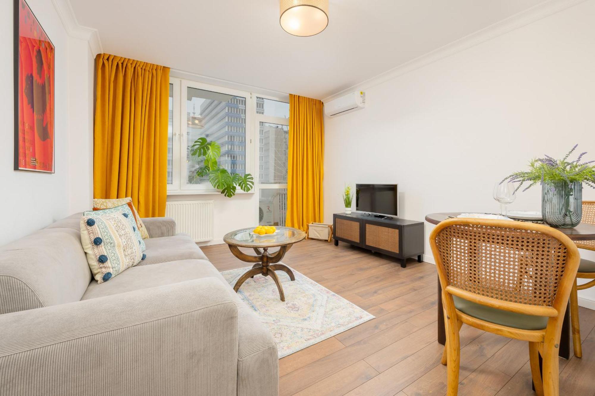 Marszalkowska Stylish Apartment With Balcony Warsaw Center By Noclegi Renters エクステリア 写真